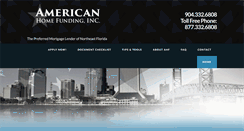 Desktop Screenshot of americanhomefunding.com